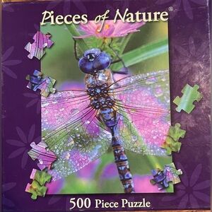 Planet-Zoo Pieces of Nature Dragonfly 500 Piece Puzzle